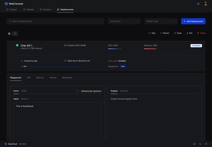 Test & Iterate product screen